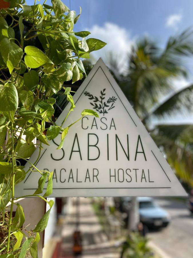 Casa Sabina Bacalar Hotell Eksteriør bilde