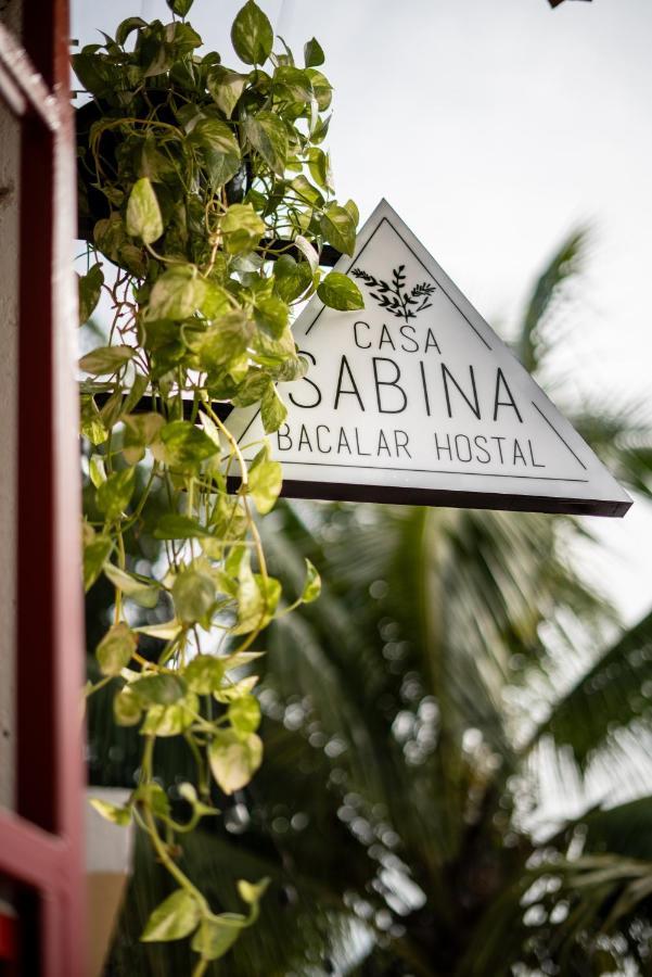 Casa Sabina Bacalar Hotell Eksteriør bilde
